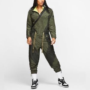 Nike Jordan Women’s Flight Suit / Jumpsuit | Olive | Size XS